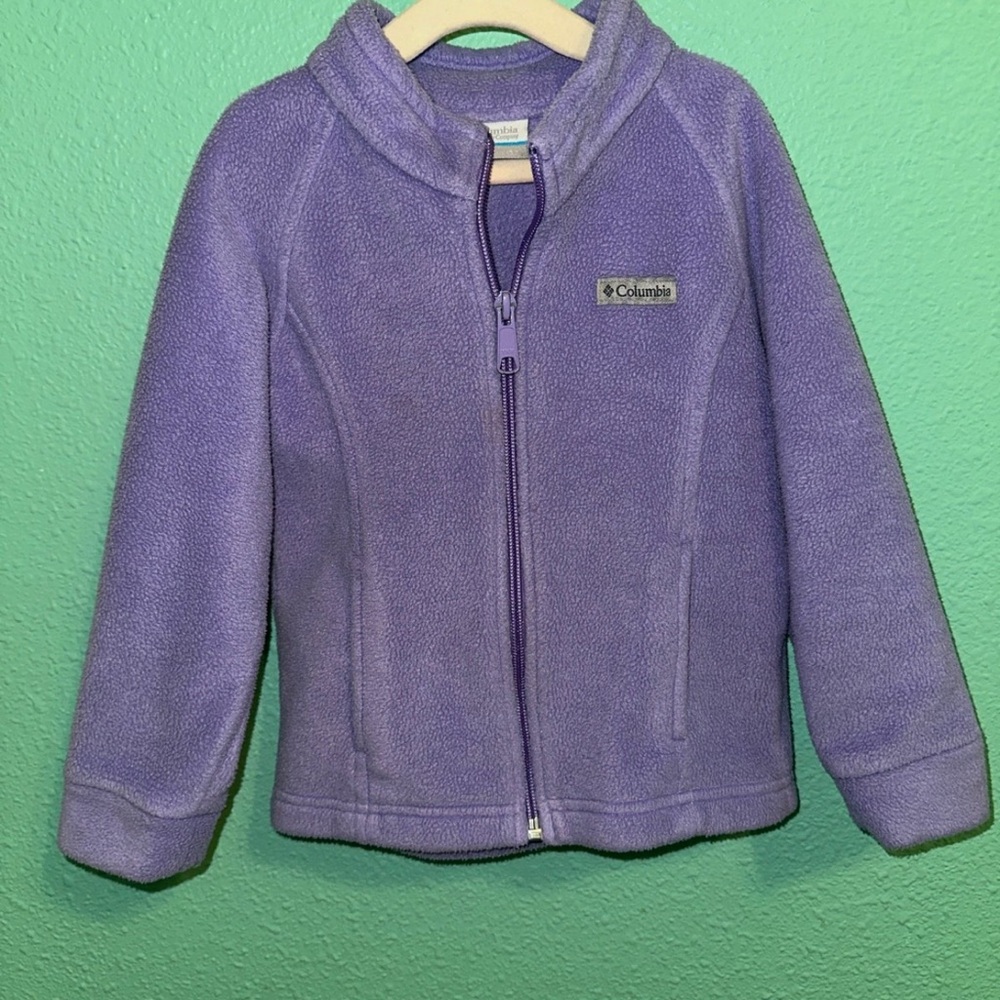 Columbia Lavender Fleece Jacket